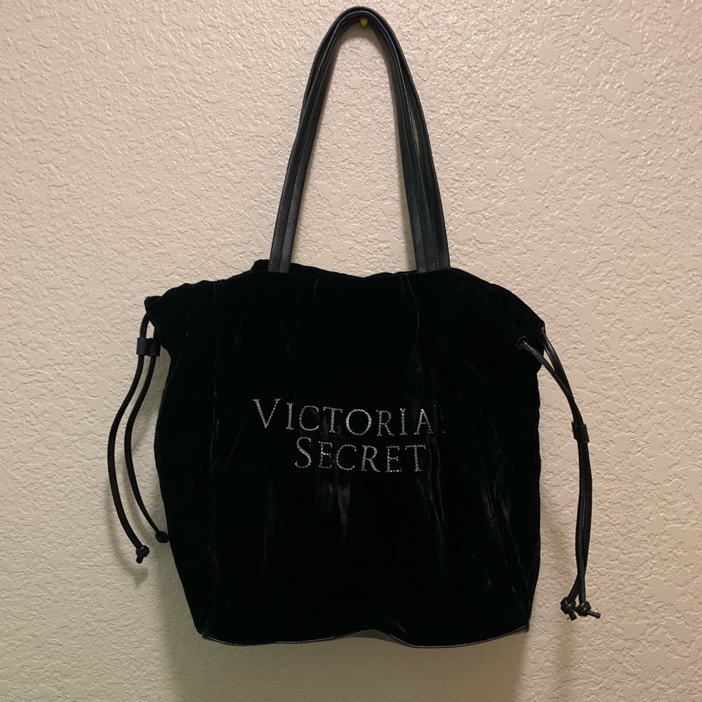 Victoria’s Secret Velvet Velour Tote Purse
